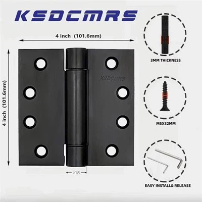 4인치 스프링 경첩